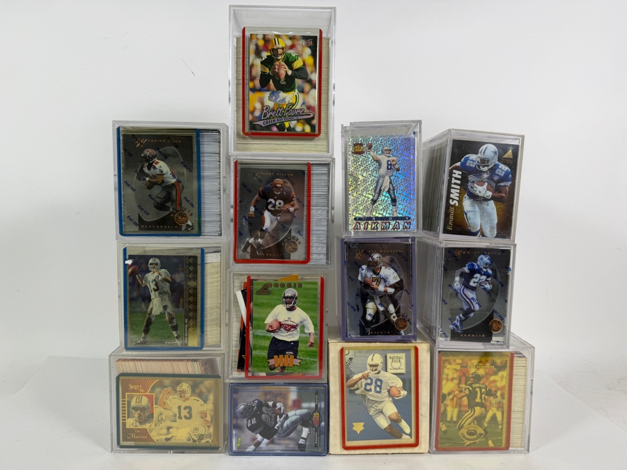 Just Added - Collection of Near Mint NFL Football Trading Cards Including Rookie Cards - See Photos for Small Sampling [Photo 2]