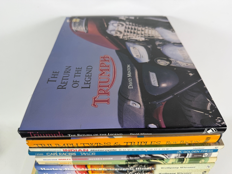 Just Added - Collection of Motorcycle Books: Triumph, Indian and Harley-Davidson [Photo 6]