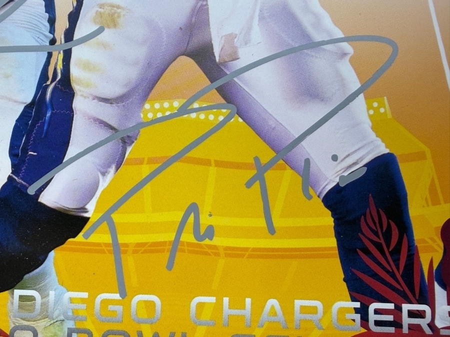  Just Added - San Diego Chargers 2011 Pro Bowl Selections Commemorative 8x10 Print Signed by Philip Rivers, Antonio Gates and Nick Hardwick [Photo 2]