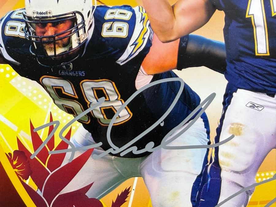  Just Added - San Diego Chargers 2011 Pro Bowl Selections Commemorative 8x10 Print Signed by Philip Rivers, Antonio Gates and Nick Hardwick [Photo 6]