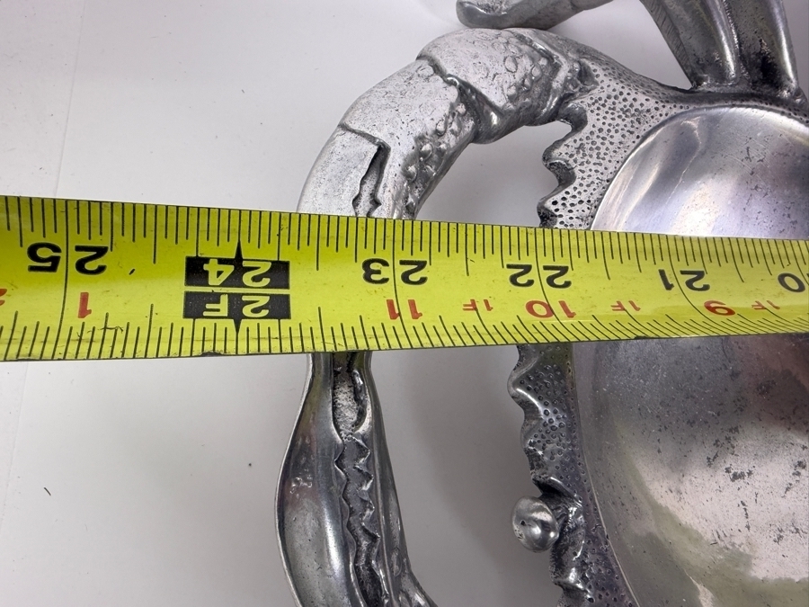 Vintage Arthur Court Cast Aluminum Crab And Lobster Seafood Serving Platter 24'W X 13.5'H [Photo 6]