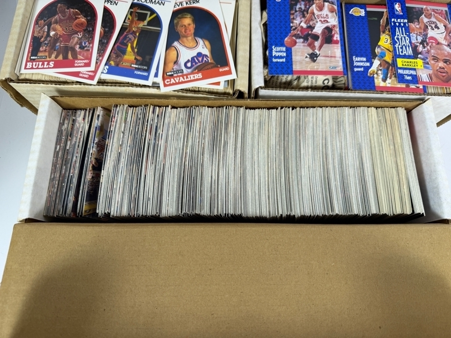 Collection of Vintage NBA Basketball Trading Cards Including NBA Rookie Cards - See Photos for Small Sampling [Photo 9]
