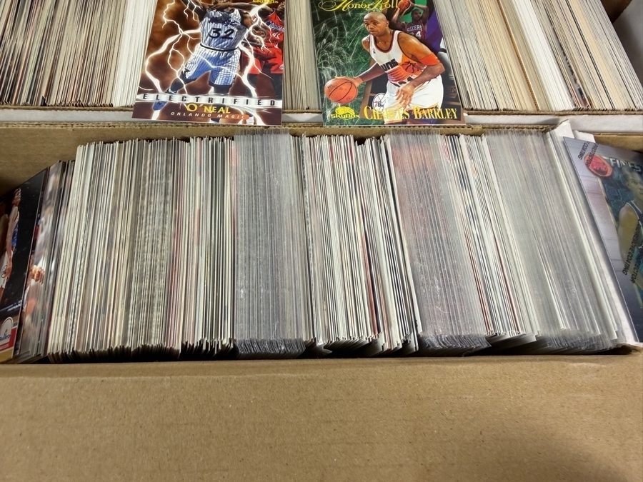 Collection of Vintage NBA Basketball Trading Cards Including NBA Rookie Cards - See Photos for Small Sampling [Photo 10]