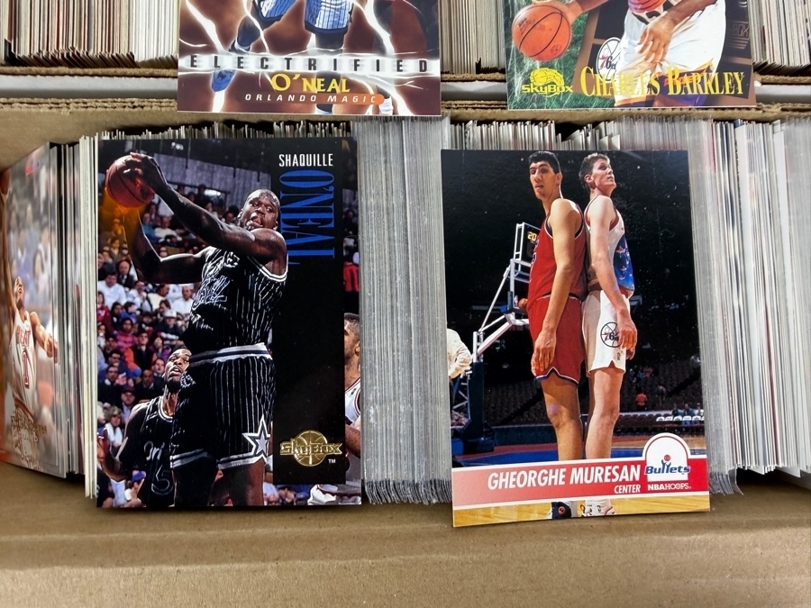 Collection of Vintage NBA Basketball Trading Cards Including NBA Rookie Cards - See Photos for Small Sampling [Photo 7]