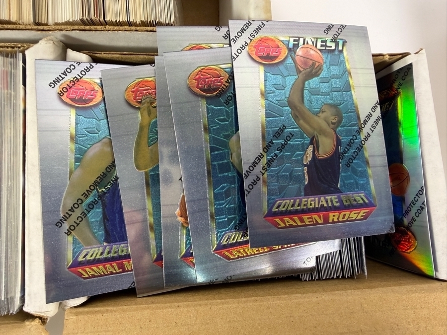 Collection of Vintage NBA Basketball Trading Cards Including NBA Rookie Cards - See Photos for Small Sampling [Photo 8]