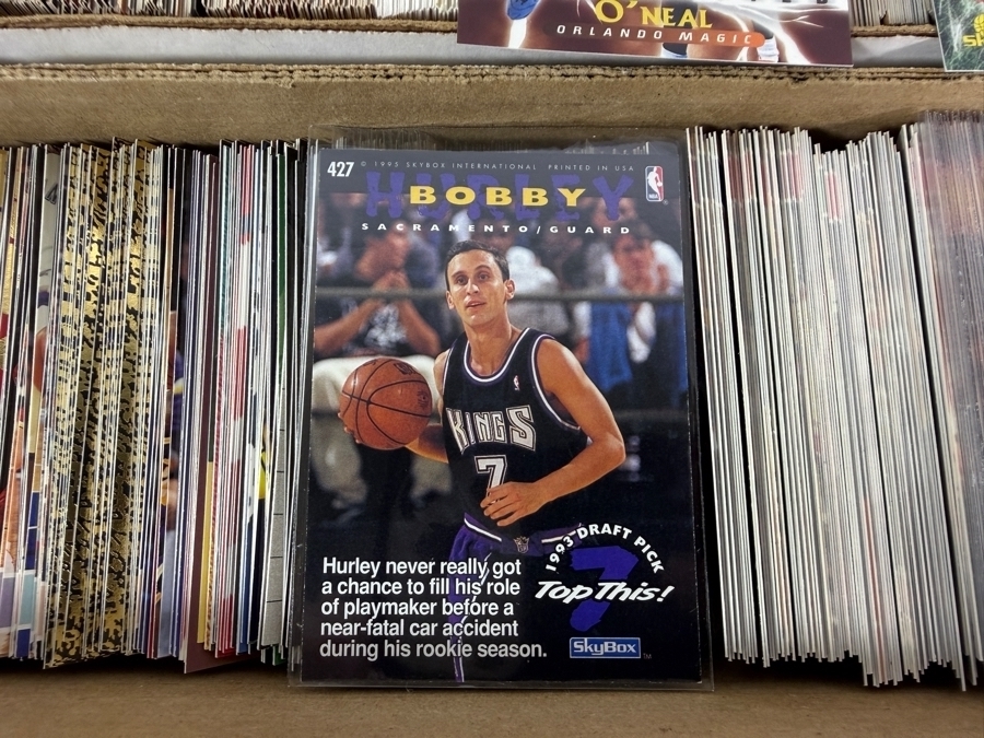 Collection of Vintage NBA Basketball Trading Cards Including NBA Rookie Cards - See Photos for Small Sampling [Photo 14]