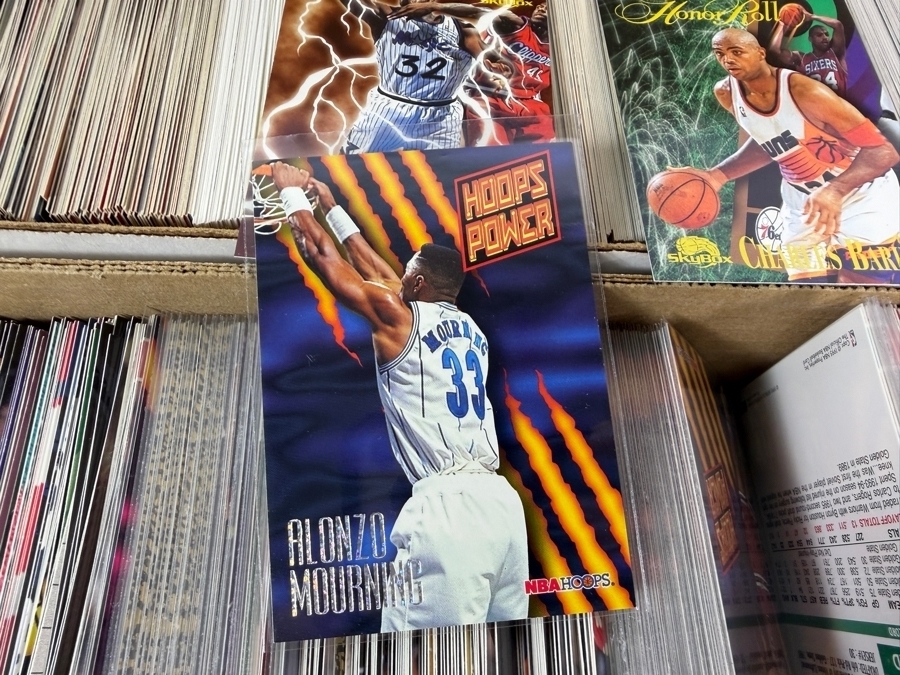 Collection of Vintage NBA Basketball Trading Cards Including NBA Rookie Cards - See Photos for Small Sampling [Photo 12]