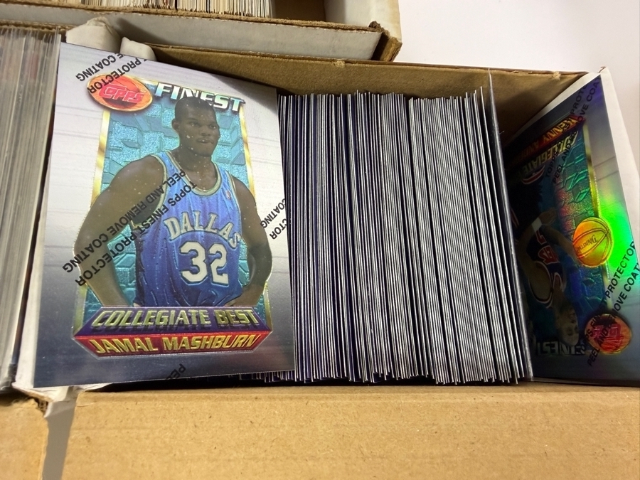 Collection of Vintage NBA Basketball Trading Cards Including NBA Rookie Cards - See Photos for Small Sampling [Photo 9]