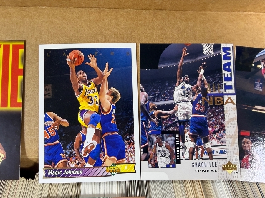 Collection of Vintage NBA Basketball Trading Cards Including NBA Rookie Cards - See Photos for Small Sampling [Photo 4]