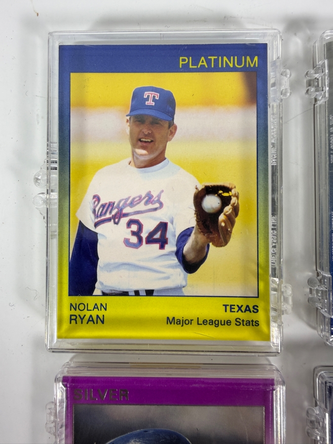 Rare 1991 Star Limited Edition MLB Trading Cards Sets: Nolan Ryan Platinum Set, Frank Thomas Platinum, Silver and Gold Sets Retails $210 [Photo 2]