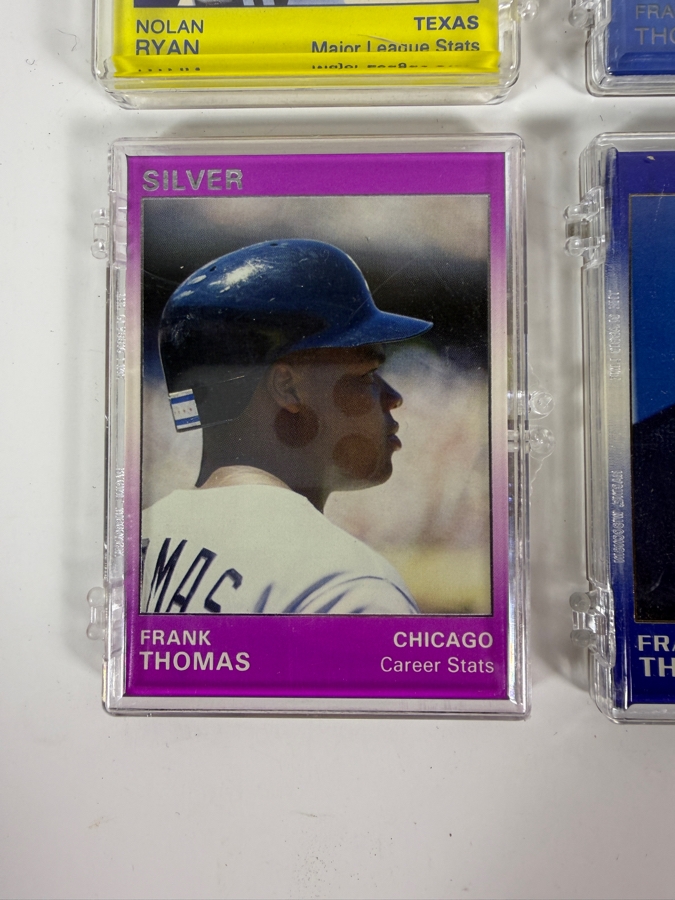 Rare 1991 Star Limited Edition MLB Trading Cards Sets: Nolan Ryan Platinum Set, Frank Thomas Platinum, Silver and Gold Sets Retails $210 [Photo 4]