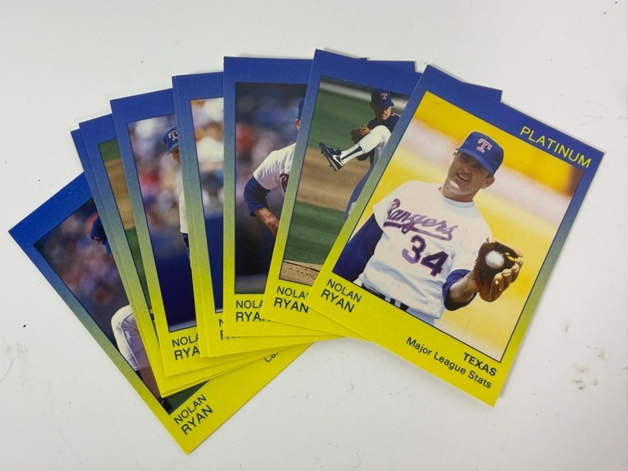 Rare 1991 Star Limited Edition MLB Trading Cards Sets: Nolan Ryan Platinum Set, Frank Thomas Platinum, Silver and Gold Sets Retails $210 [Photo 11]