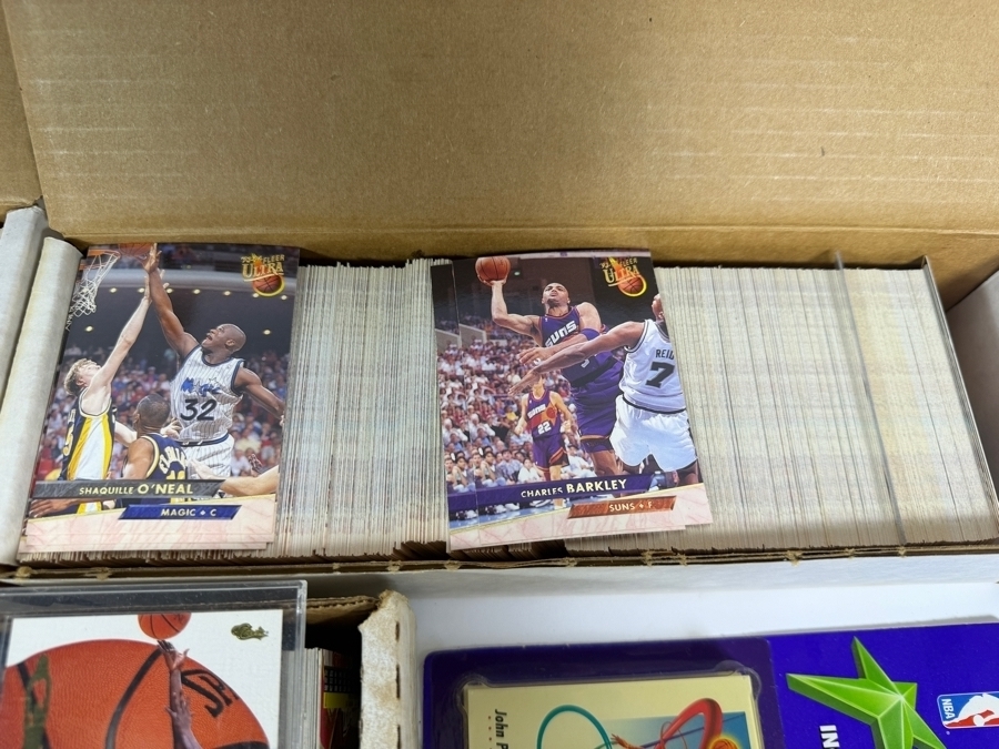 Collection of Vintage NBA Basketball Trading Cards Including NBA Rookie Cards - See Photos for Small Sampling [Photo 14]