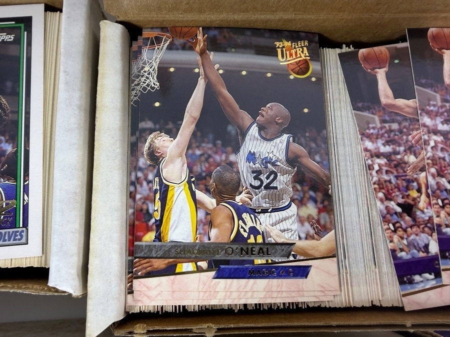 Collection of Vintage NBA Basketball Trading Cards Including NBA Rookie Cards - See Photos for Small Sampling [Photo 10]