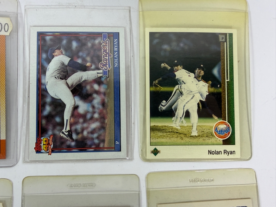 Collection of (28) Vintage MLB Nolan Ryan Baseball Trading Cards [Photo 5]