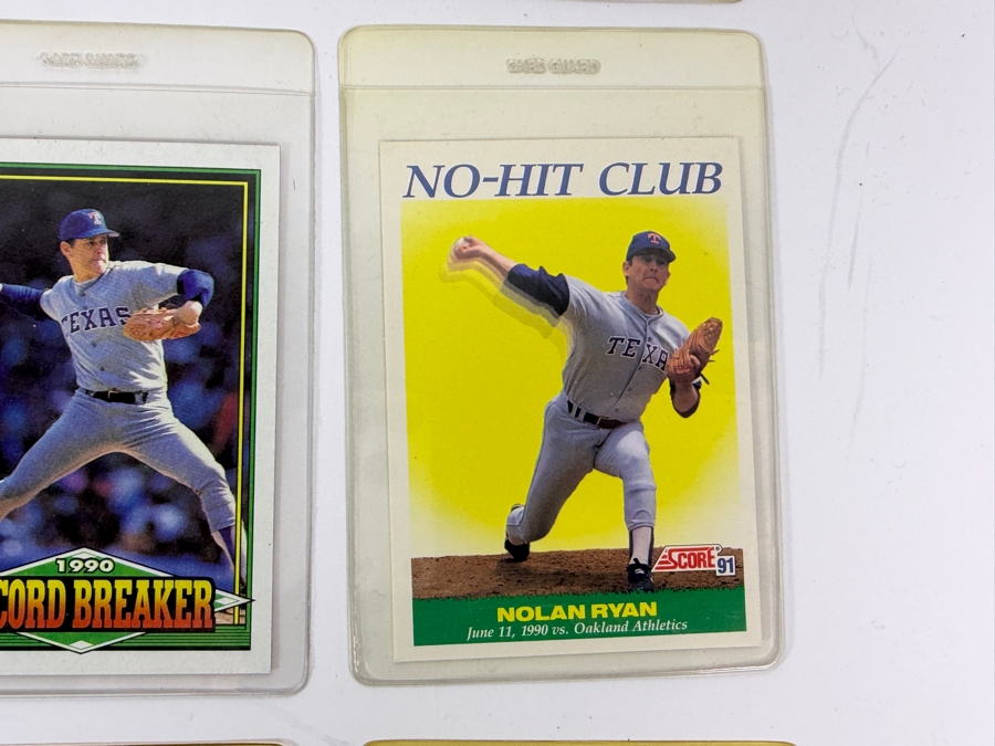 Collection of (28) Vintage MLB Nolan Ryan Baseball Trading Cards [Photo 8]