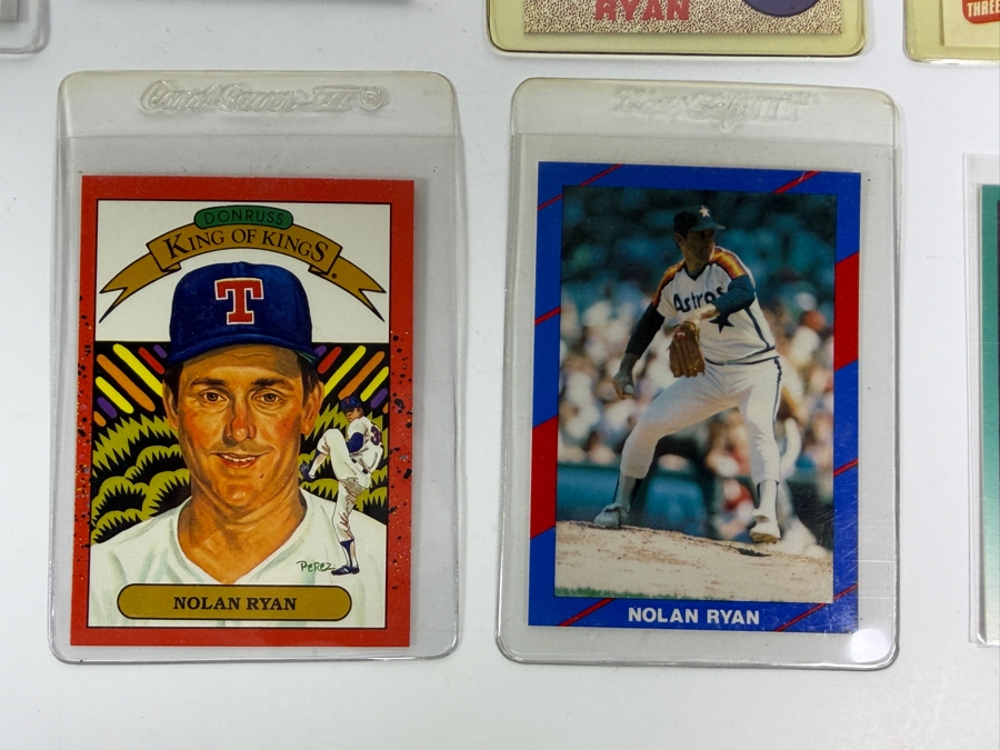 Collection of (28) Vintage MLB Nolan Ryan Baseball Trading Cards [Photo 15]