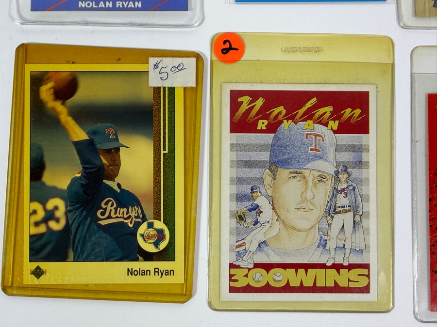 Collection of (28) Vintage MLB Nolan Ryan Baseball Trading Cards [Photo 13]