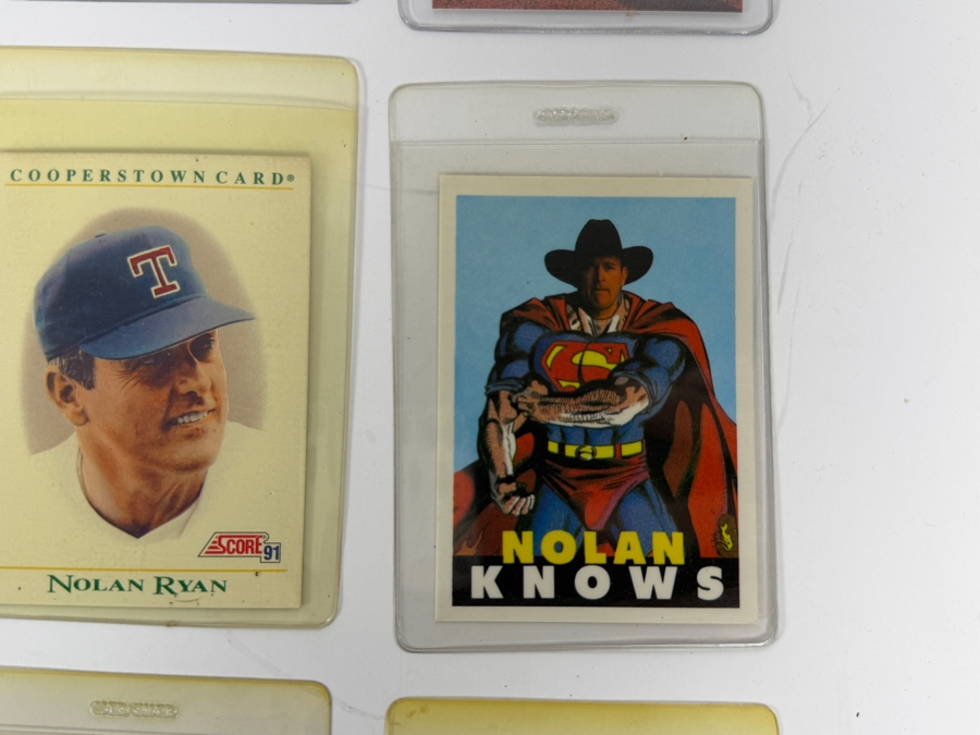 Collection of (28) Vintage MLB Nolan Ryan Baseball Trading Cards [Photo 7]