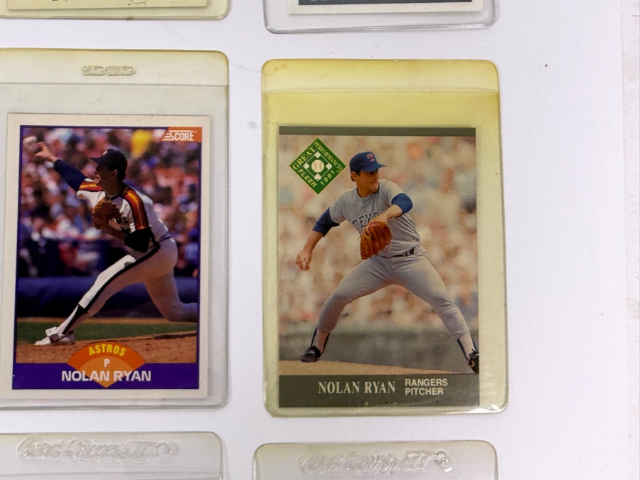 Collection of (28) Vintage MLB Nolan Ryan Baseball Trading Cards [Photo 10]