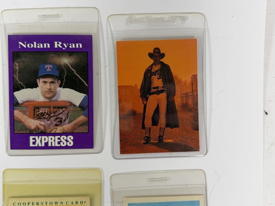 Collection of (28) Vintage MLB Nolan Ryan Baseball Trading Cards [Photo 4]