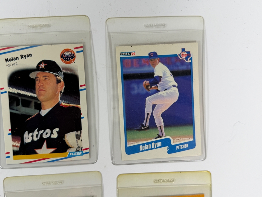 Collection of (28) Vintage MLB Nolan Ryan Baseball Trading Cards [Photo 4]