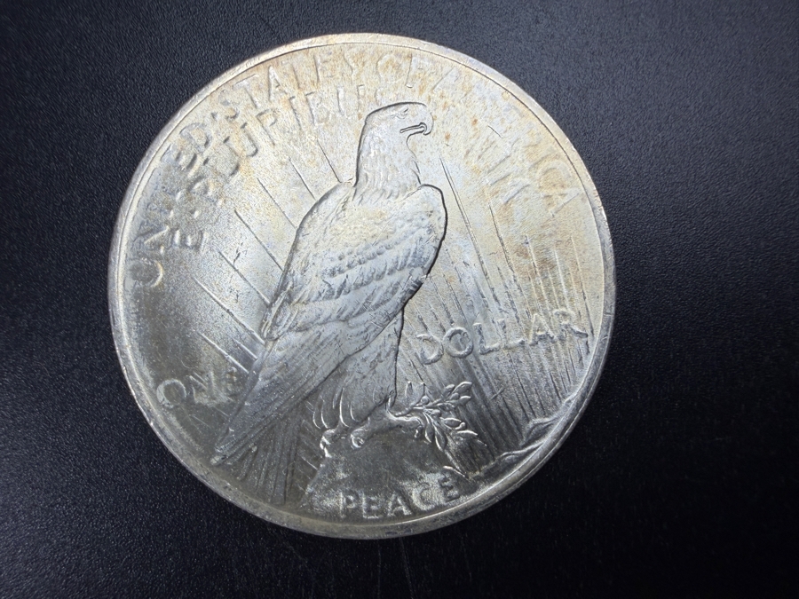 1922 Brilliant Uncirculated Peace Silver Dollar [Photo 3]