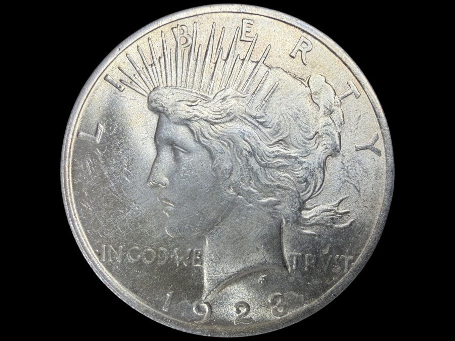 1922 Brilliant Uncirculated Peace Silver Dollar