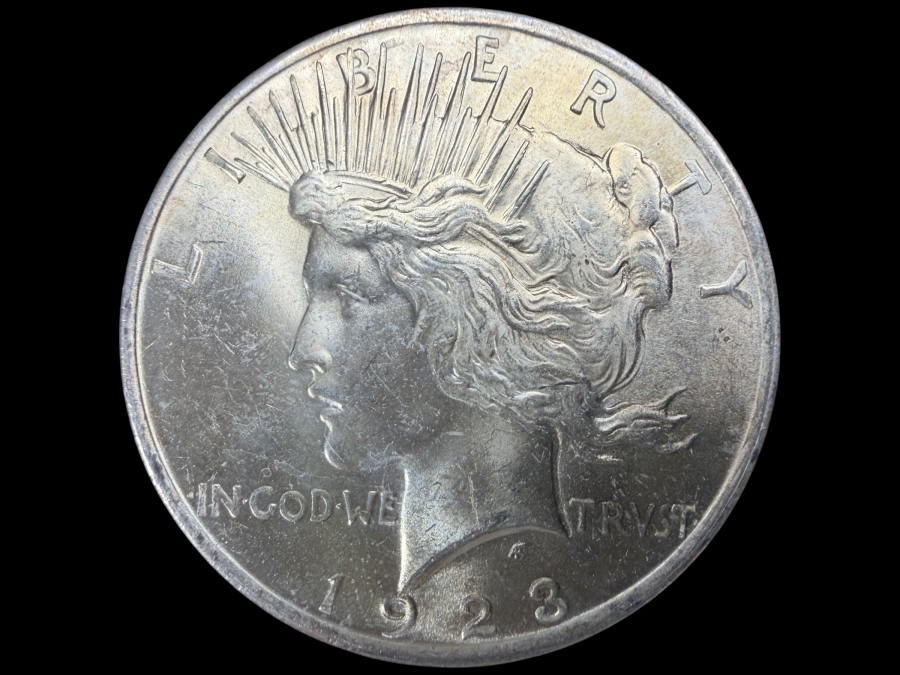 1922 Brilliant Uncirculated Peace Silver Dollar