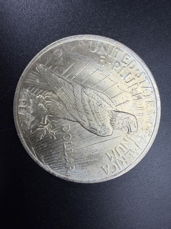 1922 Brilliant Uncirculated Peace Silver Dollar [Photo 3]