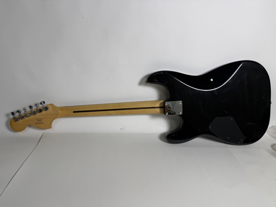 Squier by Fender Stratocaster Electric Guitar with Miller Genuine Draft Advertising [Photo 4]