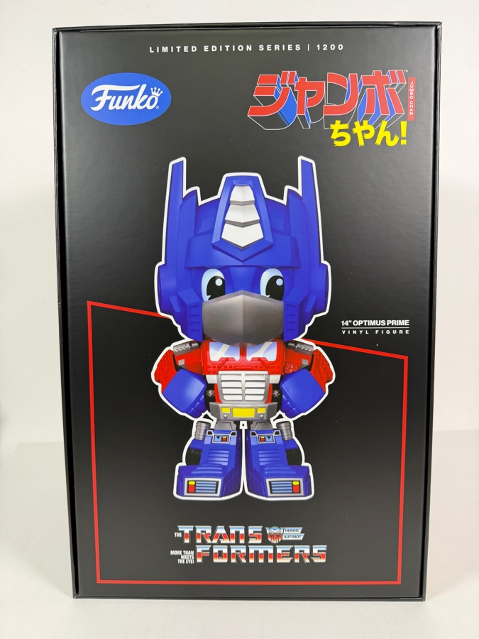 Funko Transformers Autobot Commander Optimus Prime Jumbo Chan 14 Inch Limited Edition Figure Estimate $275 - $350 [Photo 3]
