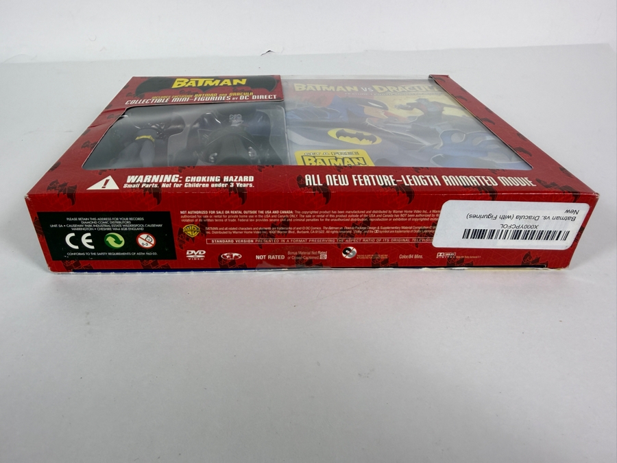 The Batman Vs Dracula DVD Gift Set With DC Direct Collectible Mini-Figurines Estimate $95 - $145 [Photo 4]