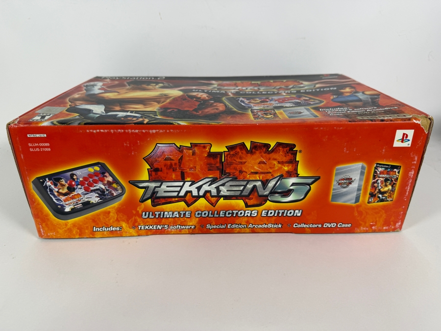 Tekken 5 Ultimate Collector's Edition Boxed Set With Special Edition Arcade Stick For PlayStation 2 Factory Sealed Estimate $250 - $450 [Photo 2]