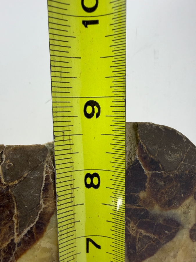 Polished Natural Septarian Dragon Stone Geode 8.5W [Photo 6]