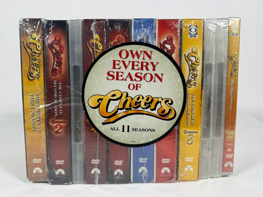 Just Added - Factory Sealed Cheers The Complete Series Seasons 1-11 DVD 45-Disc Box Set Bundle [Photo 4]