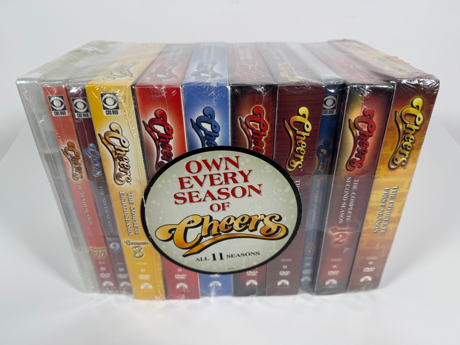 Just Added - Factory Sealed Cheers The Complete Series Seasons 1-11 DVD 45-Disc Box Set Bundle [Photo 2]