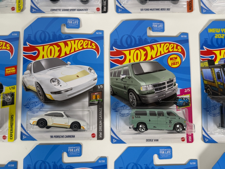 Just Added - (15) Vintage Hot Wheels Diecast Cars New in Packaging [Photo 6]