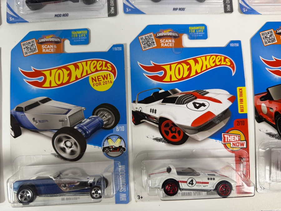 Just Added - (15) Vintage Hot Wheels Diecast Cars New in Packaging [Photo 9]