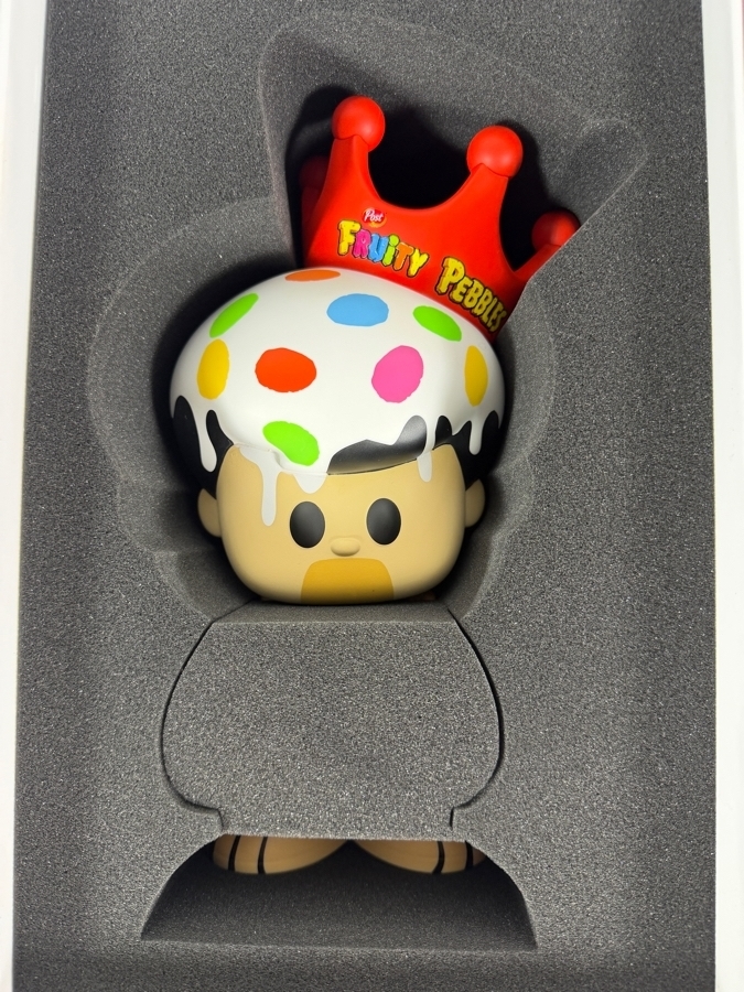 Funko Project Fred 06 Ad Icons Fruity Pebbles Freddy Funko As Fred Flintstone 11 Inch Vinyl Figure Limited Edition Series 750 Pcs Estimate $200 - $350 [Photo 7]