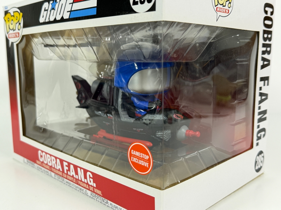 Funko Pop! Rides G.I. Joe Cobra F.A.N.G. GameStop Exclusive Vinyl Figure #285 [Photo 4]