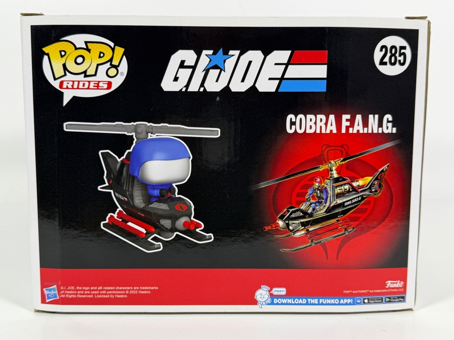 Funko Pop! Rides G.I. Joe Cobra F.A.N.G. GameStop Exclusive Vinyl Figure #285 [Photo 5]