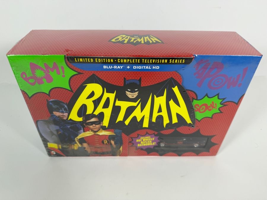 Just Added - Batman The Complete Television Series Limited Edition Blu-Ray + Digital HD Box Set With Hot Wheels Replica Batmobile Factory Sealed Estimate $125 - $225 [Photo 4]