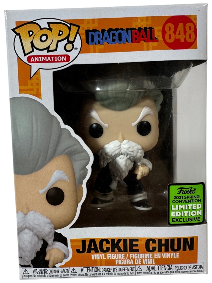 Funko Pop! Animation Dragon Ball Jackie Chun 2021 Spring Convention Limited Edition Exclusive Vinyl Figure #848