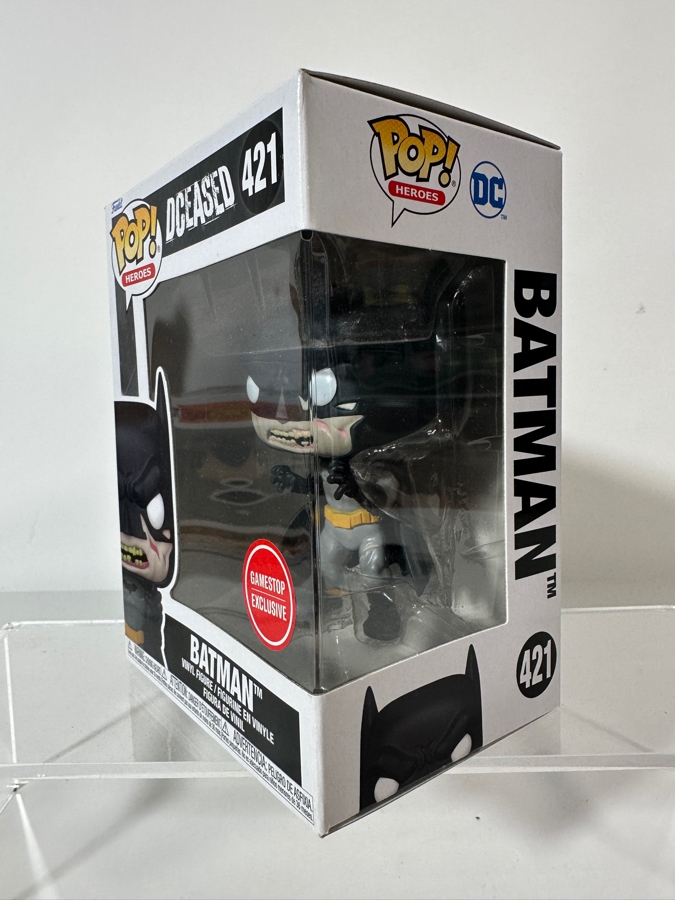 Funko Pop! Heroes DCeased Batman GameStop Exclusive Vinyl Figure #421 [Photo 2]