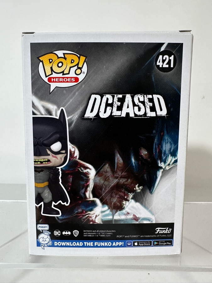 Funko Pop! Heroes DCeased Batman GameStop Exclusive Vinyl Figure #421 [Photo 3]