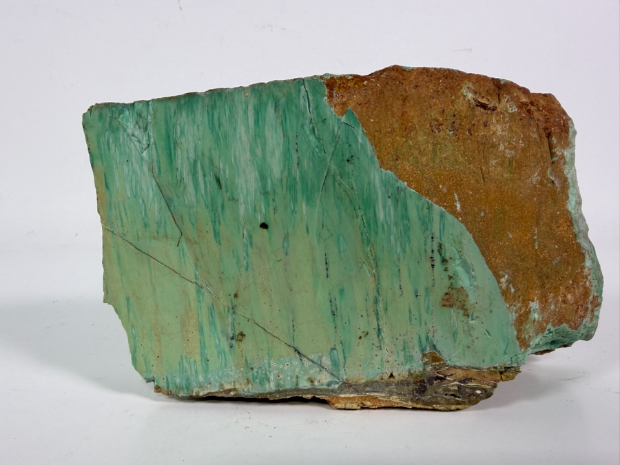 Polished Australian Variscite Mineral Slab Lapidary Rough Specimen 1,169g [Photo 5]