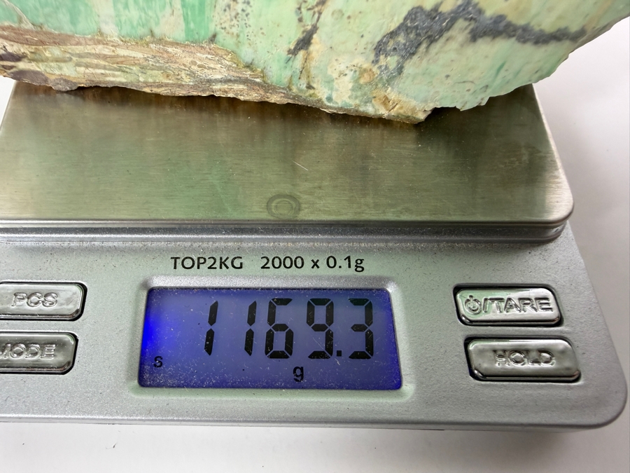 Polished Australian Variscite Mineral Slab Lapidary Rough Specimen 1,169g [Photo 7]