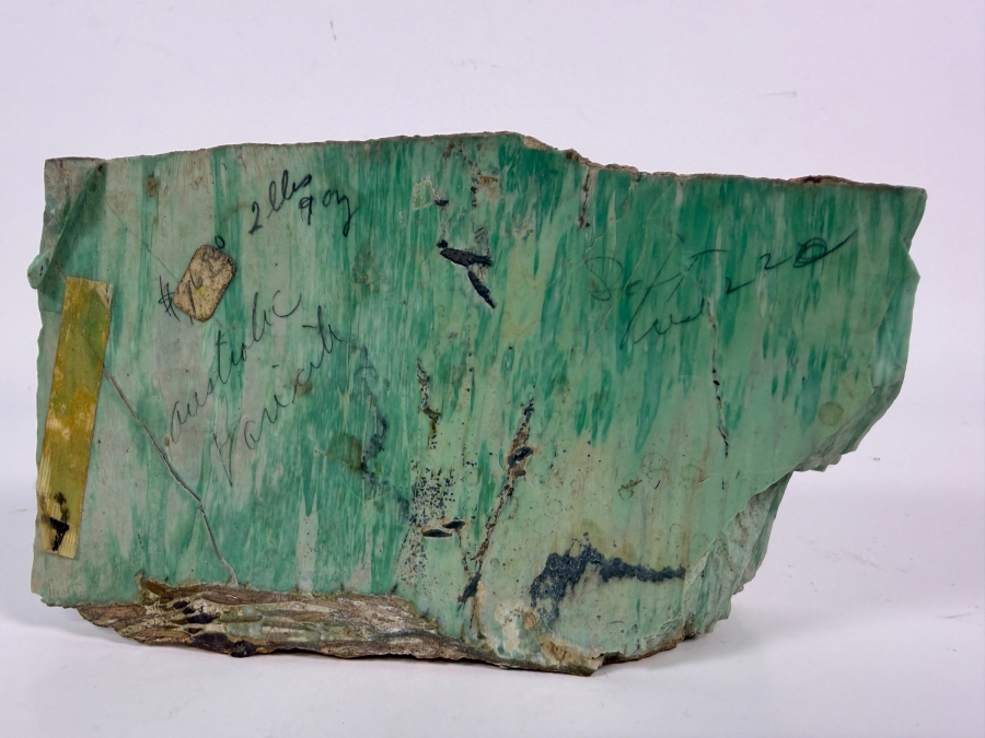Polished Australian Variscite Mineral Slab Lapidary Rough Specimen 1,169g [Photo 2]