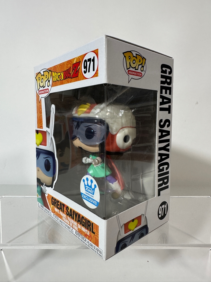 Funko Pop! Animation Dragon Ball Z Great Saiyagirl Funko Shop Exclusive Vinyl Figure #971 Estimate $15 - $30 [Photo 2]